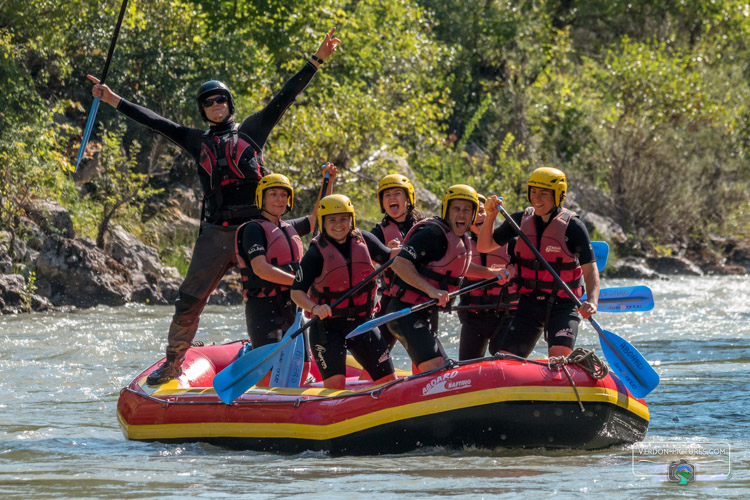 photo raft rafting verdon